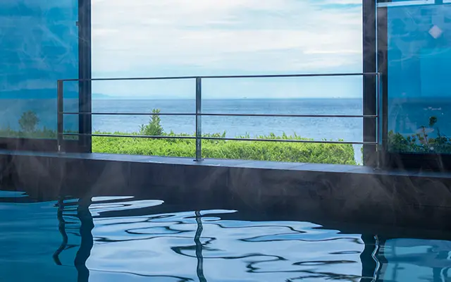 温泉からの眺望 イメージ