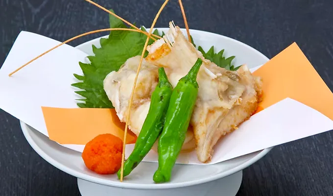 フグの唐揚げ（淡路3年とらふぐ）
