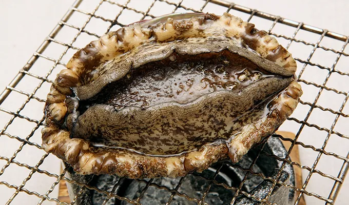 鮑踊焼き