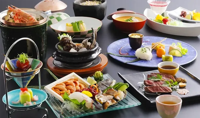 最高級のお料理とおもてなしを楽しむ メインダイニング特別会席『昴』